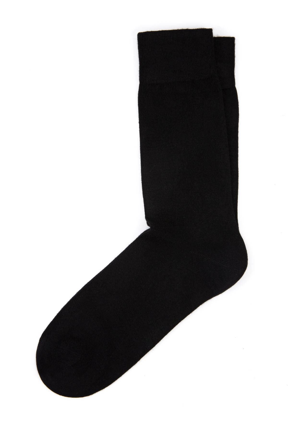  3 Adet Siyah Erkek Uzun Çorap (40-44)