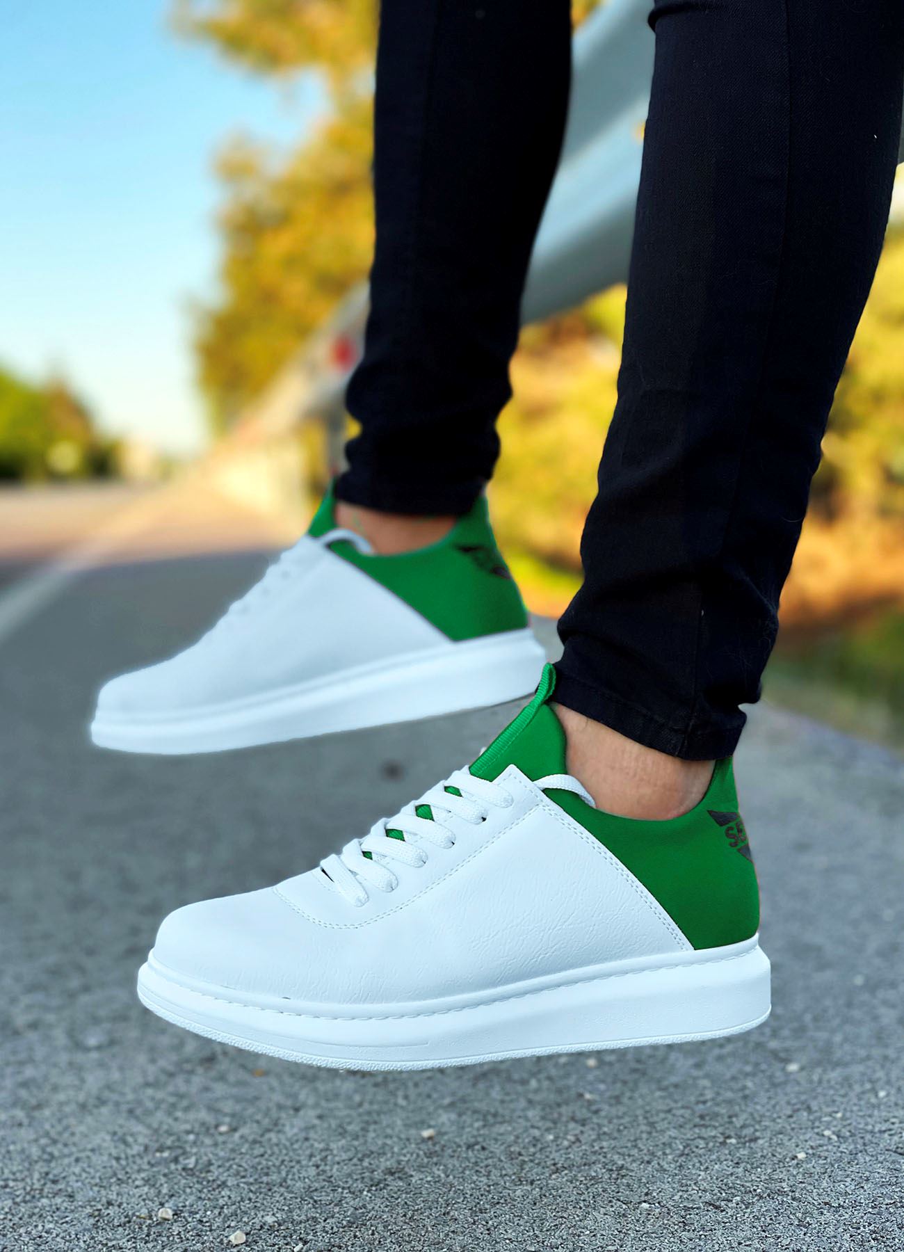 Serenze Yeşil Beyaz Erkek Spor Ayakkabı