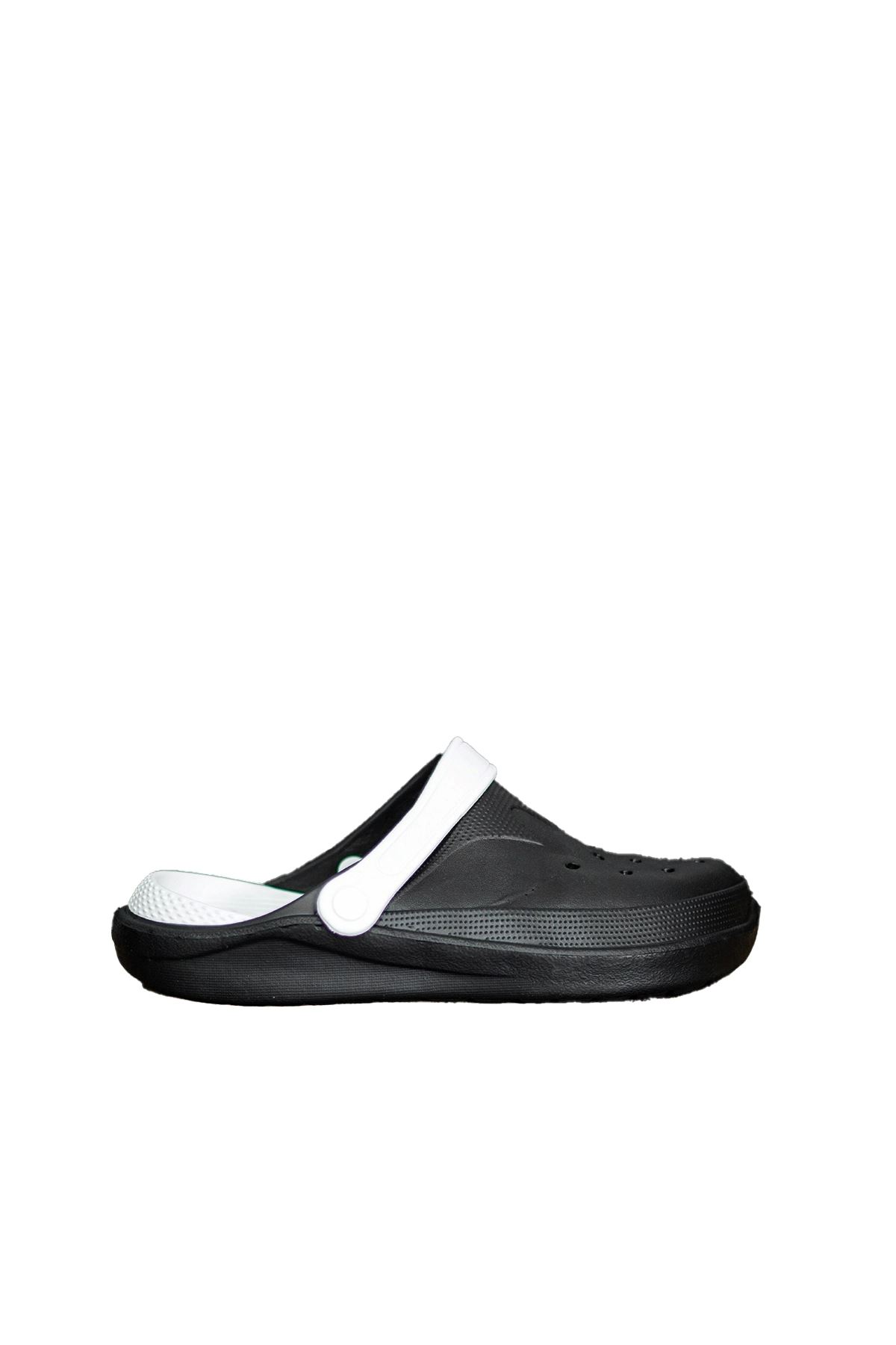 Siyah Beyaz Ultrasoft Yazlık Unisex Terlik/Sandalet