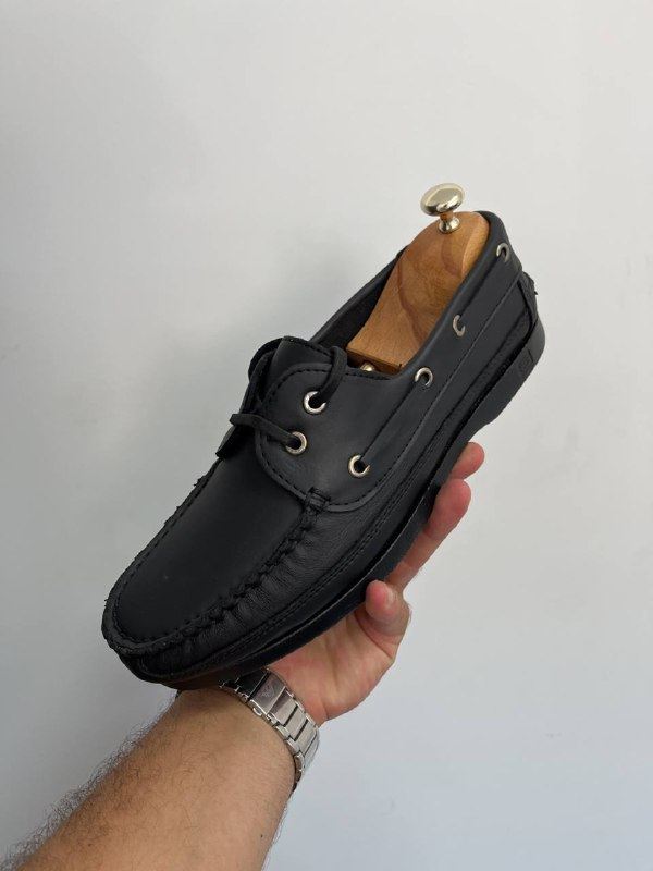 Siyah Klasik Hkki Deri Erkek Ayakkabı -41