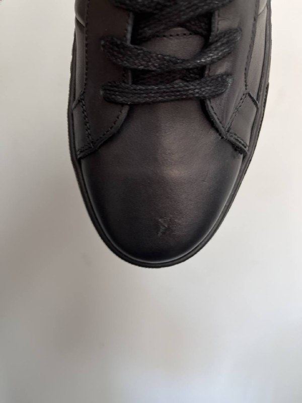 Siyah Hkki Deri Erkek Günlük Ayakkabı - 41