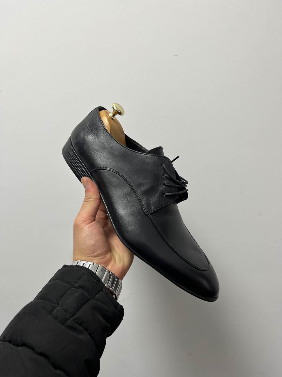 Siyah Bağcıklı Erkek Klasik Ayakkabı 44