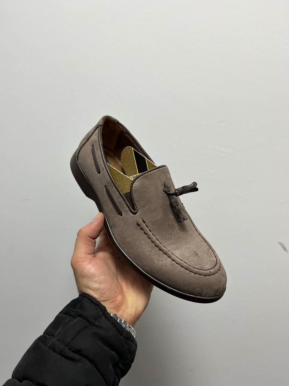 Kum Süet  Erkek Loafer Ayakkabı 39