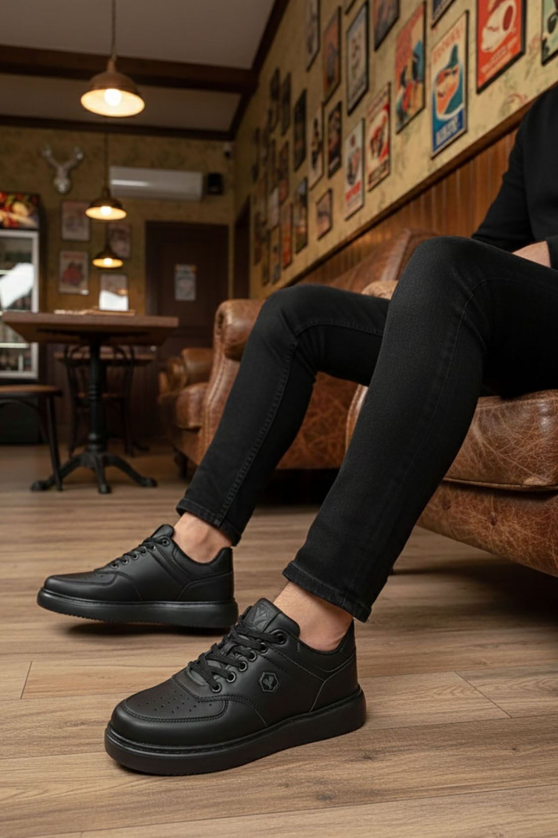 Siyah Erkek Spor Ayakkabı