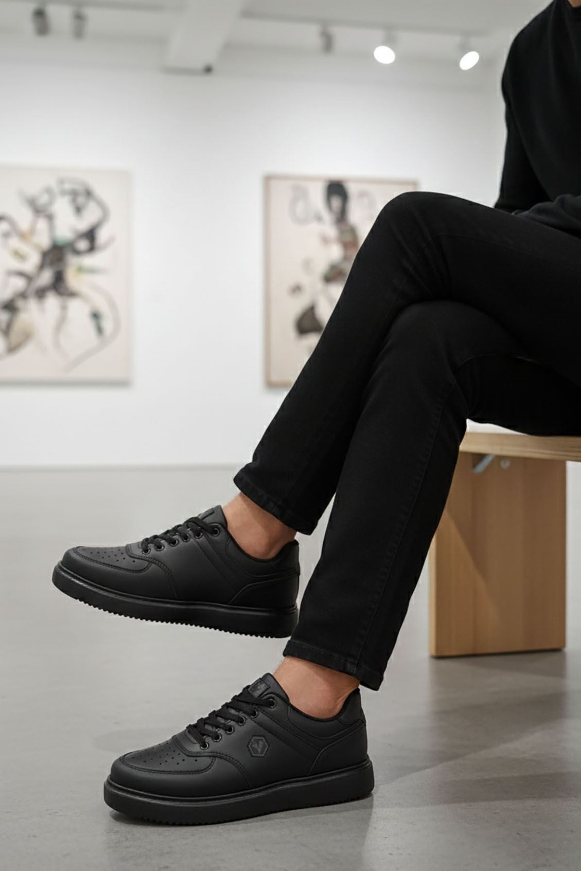 Siyah Erkek Spor Ayakkabı