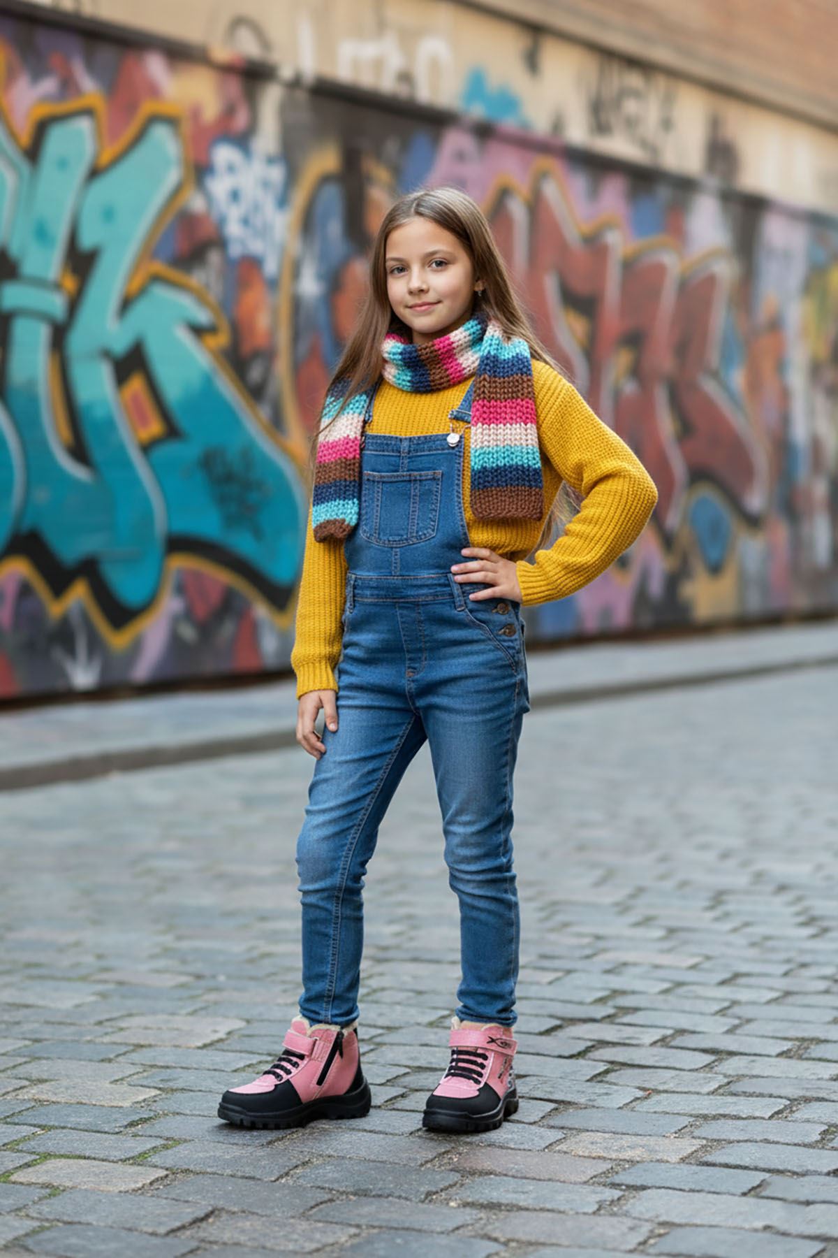 Pembe Unisex Çocuk Bot