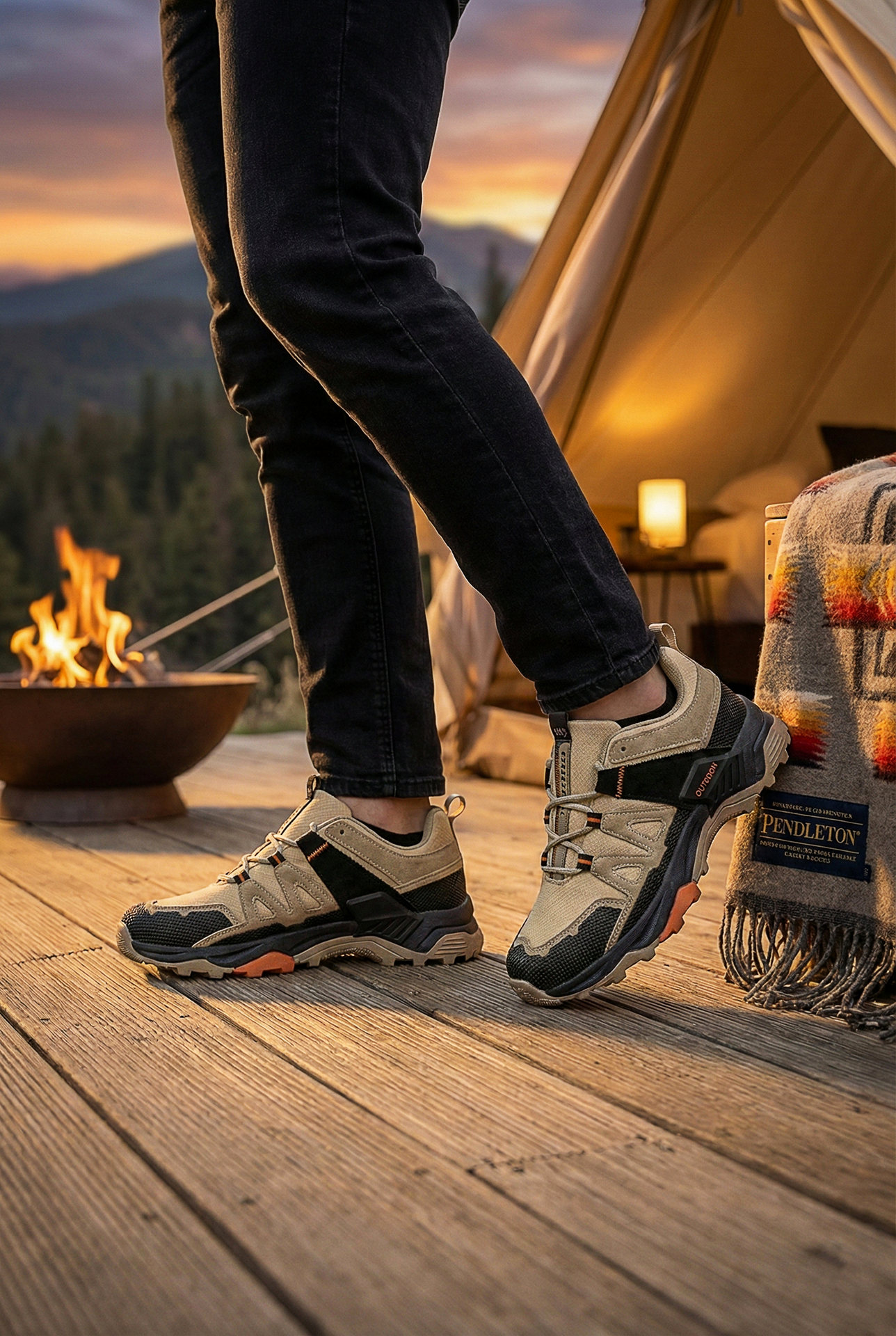 Çöl Outdoor Trekking Erkek Ayakkabı