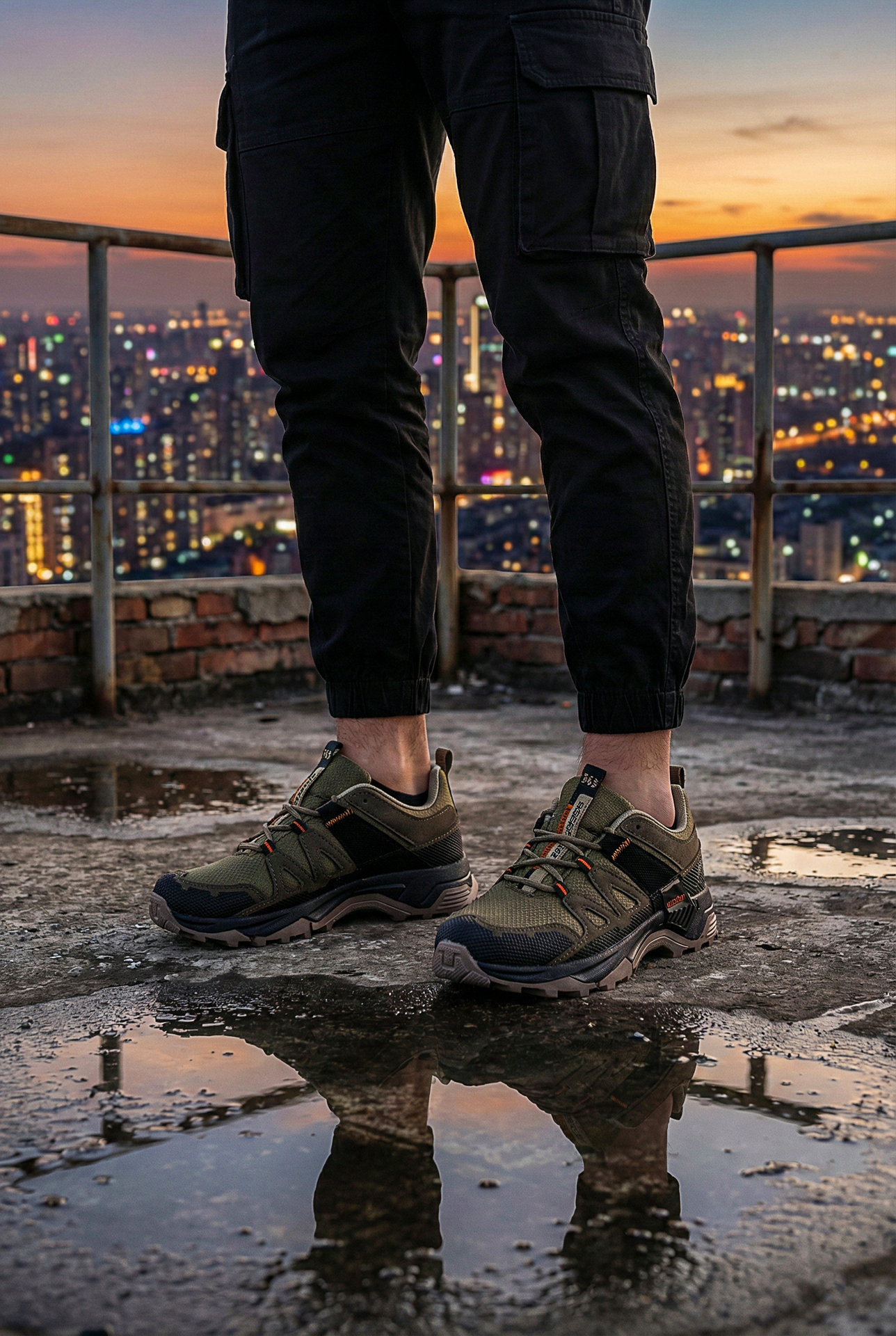 Kahve Outdoor Trekking Erkek Ayakkabı