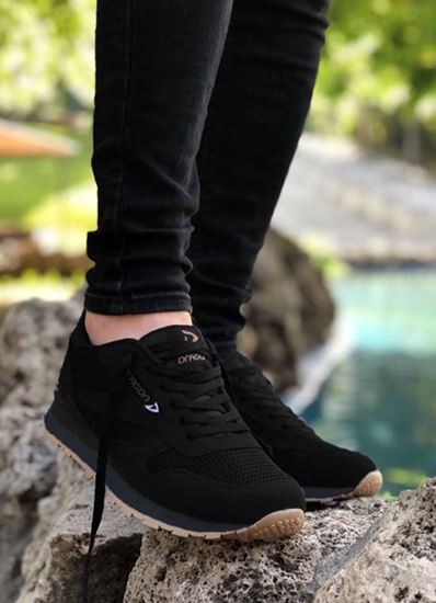 Siyah Yazlık Spor Ayakkabı