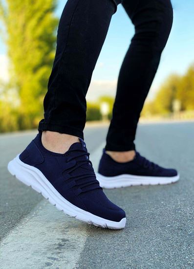 Lacivert File Spor Ayakkabı 