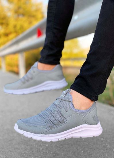 Gri File Erkek Spor Ayakkabı