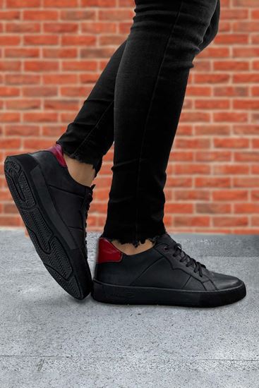 Siyah Hakiki Deri Yazlık Erkek Ayakkabı