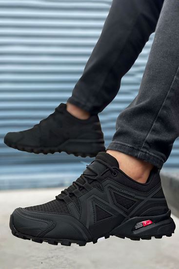 Siyah Füme Cross X  Outdoor Trekking Erkek Ayakkabı