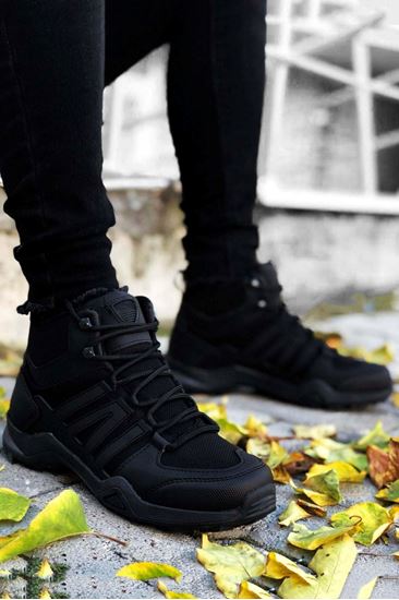 Siyah Outdoor Trekking Erkek Spor Bot  