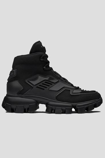 Siyah Dozer Taban Unisex Günlük Spor Bot--