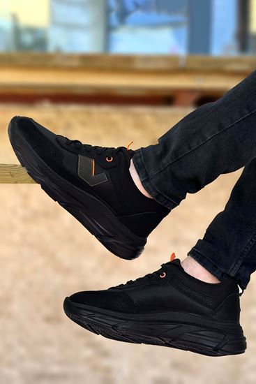 Siyah Vision Erkek Spor Ayakkabı