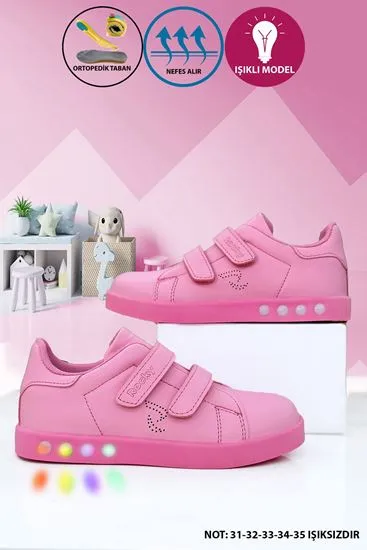 Pembe Colorfull Unisex Çocuk Ayakkabı