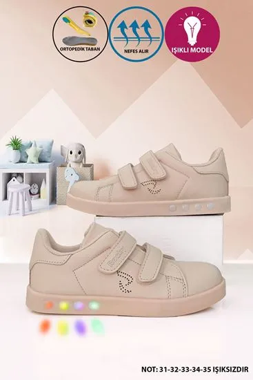 Pudra Colorfull Unisex Çocuk Ayakkabı