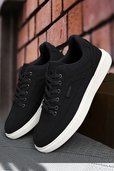 Siyah Beyaz  Jean Erkek Ultra Hafif Erkek Spor Ayakkabı