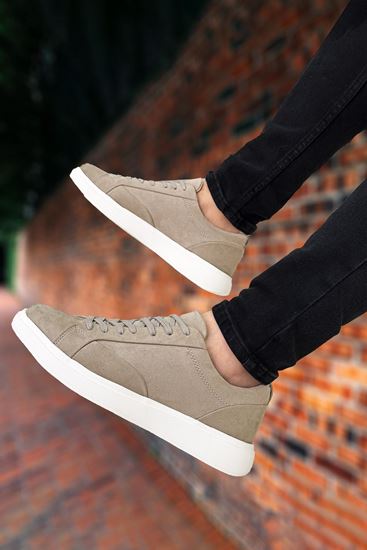 Bej Süet Luxor Erkek Ultra Hafif Erkek Casual Ayakkabı