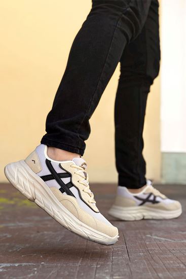 Bej Supports Erkek Spor Ayakkabı