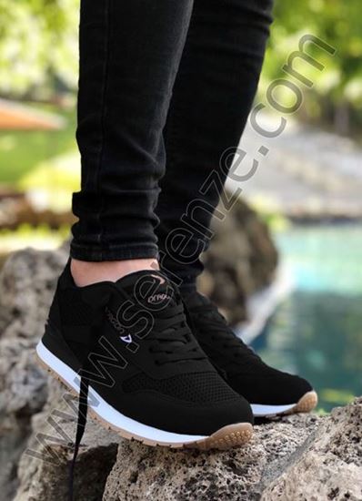 Siyah Yazlık Erkek Spor Ayakkabı - kopya
