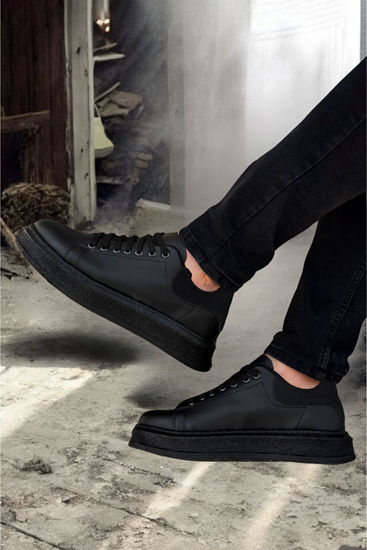 Siyah Star Erkek Spor Ayakkabı