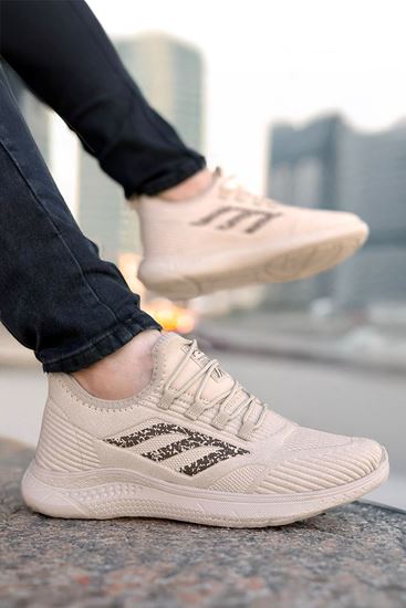 Bej Vice Erkek Spor Ayakkabı