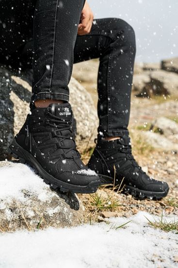Siyah Street Erkek Outdoor Trekking Bot  - 