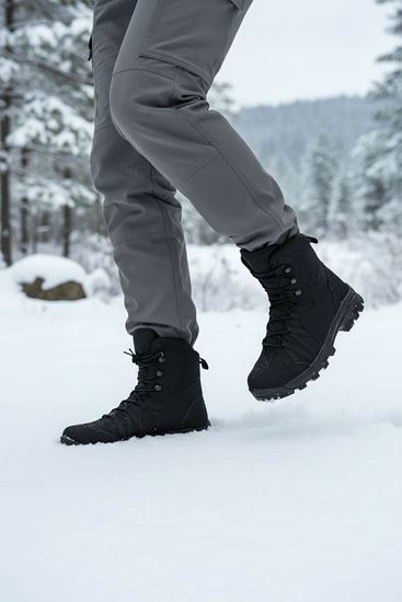 Siyah Hafif Tactical Erkek Postal Bot