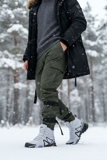 Buz Siyah Cross X Outdoor Trekking Erkek Bot