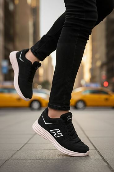 Siyah Bej Hummer Erkek Spor Ayakkabı - kopya