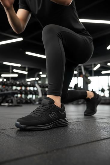 Siyah Hummer Erkek Spor Ayakkabı - kopya