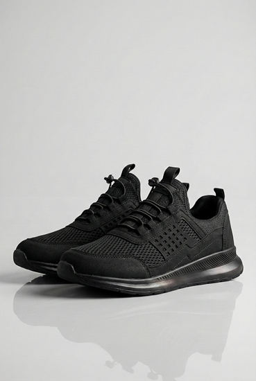 Siyah Air Erkek Spor Ayakkabı