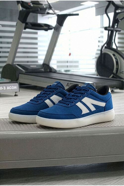 Lacivert Silica Kumaş Erkek Spor Ayakkabı