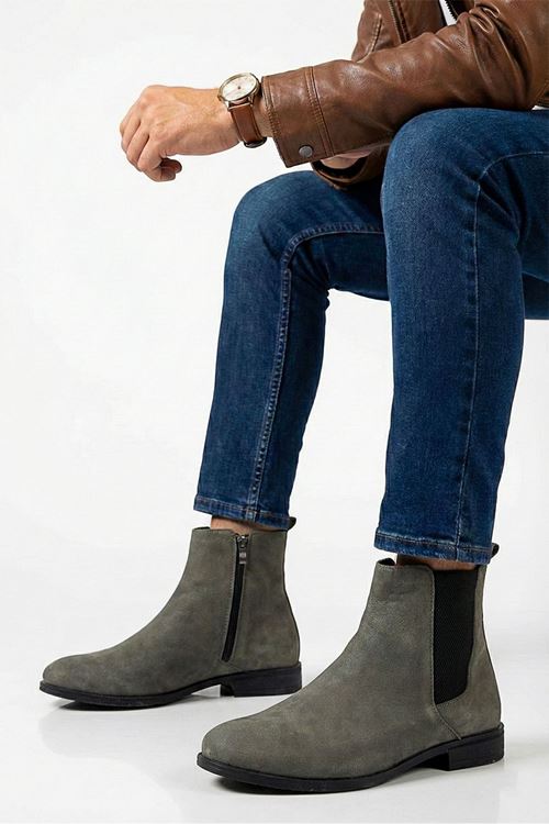 Haki Vega Erkek Hakiki Deri Chelsea Bot