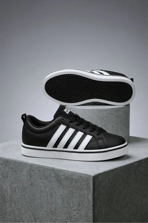 Siyah Beyaz Vento Erkek Sneaker Ayakkabı 