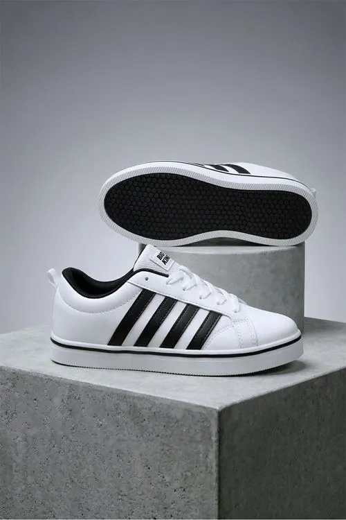 Beyaz Siyah Vento Erkek Sneaker Ayakkabı