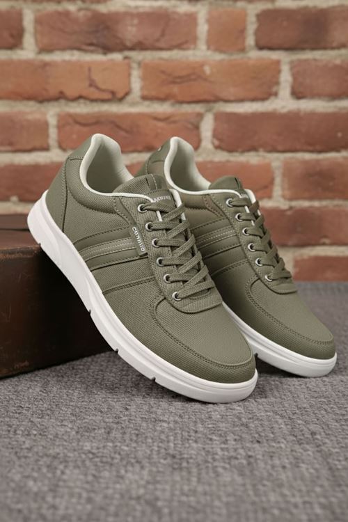 Yeşil Urban Keten Erkek Spor Ayakkabı