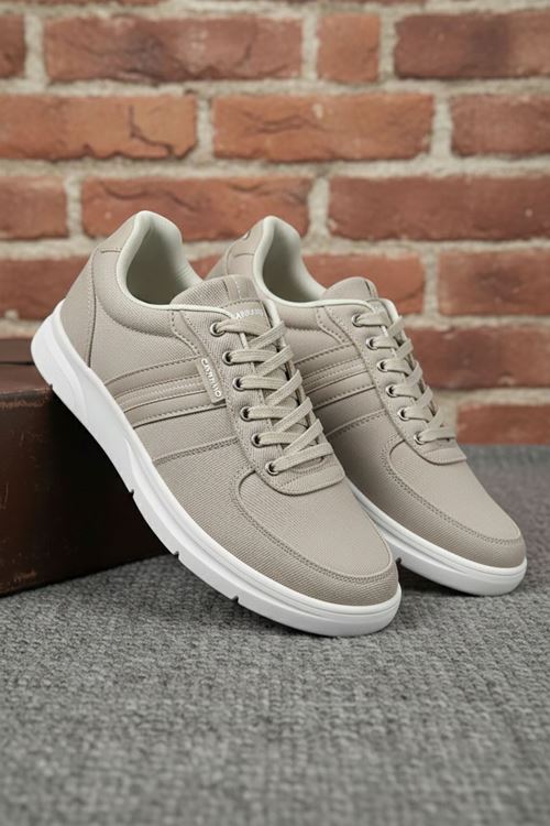Bej Urban Keten Erkek Spor Ayakkabı