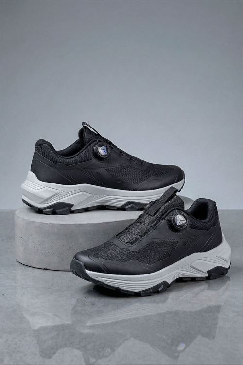 Akıllı Bağcıklı Siyah Orion Erkek Spor Ayakkabı