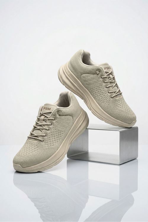 Bej Triko Rota Erkek Spor Ayakkabı