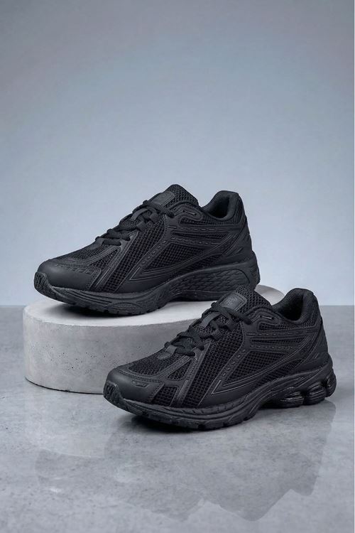 Siyah Airfly Erkek Spor Ayakkabı