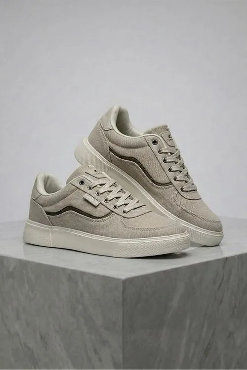 Bej Motto Erkek Sneaker Ayakkabı