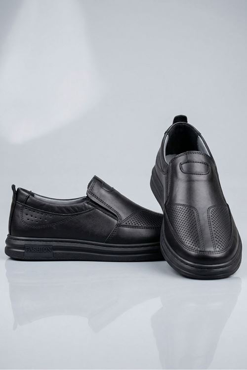 Siyah Cilt Baba III Erkek Klasik Ayakkabı