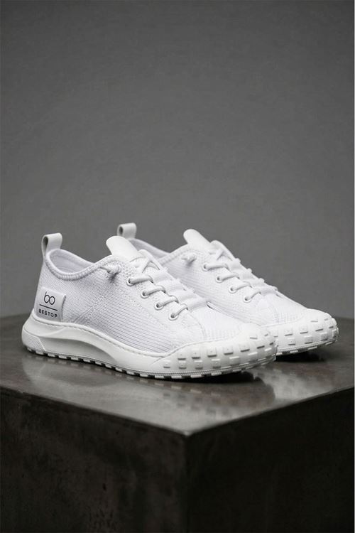 Beyaz Dynamight Keten Yazlık Günlük Ayakkabı