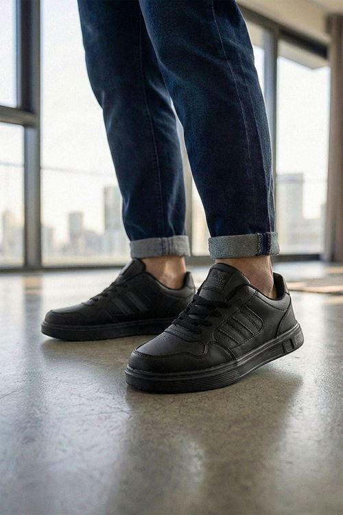 Siyah Focus Erkek Spor Ayakkabı