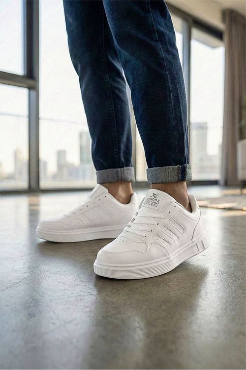 Beyaz Focus Erkek Spor Ayakkabı