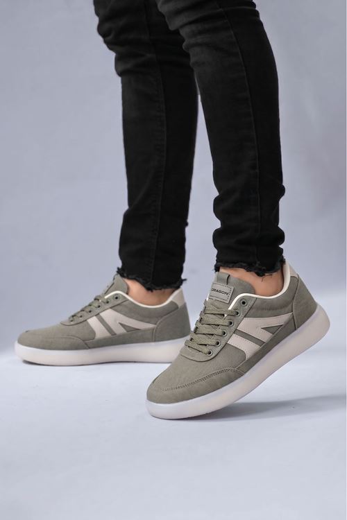 Yeşil Silica Kumaş Erkek Spor Ayakkabı