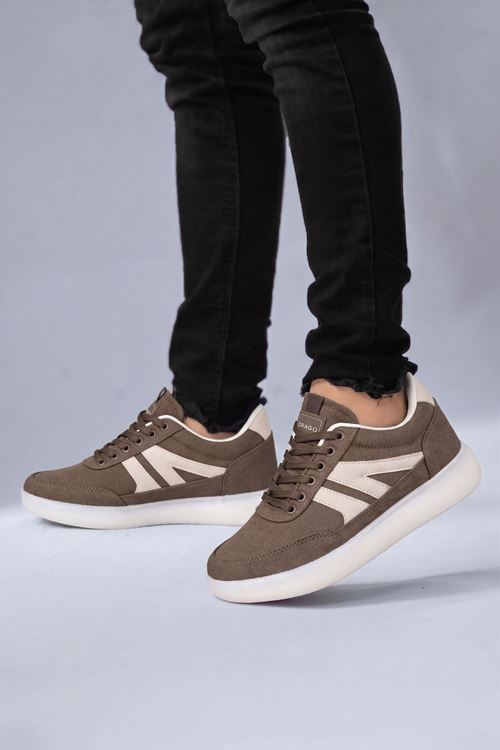 Kahve Silica Kumaş Erkek Spor Ayakkabı